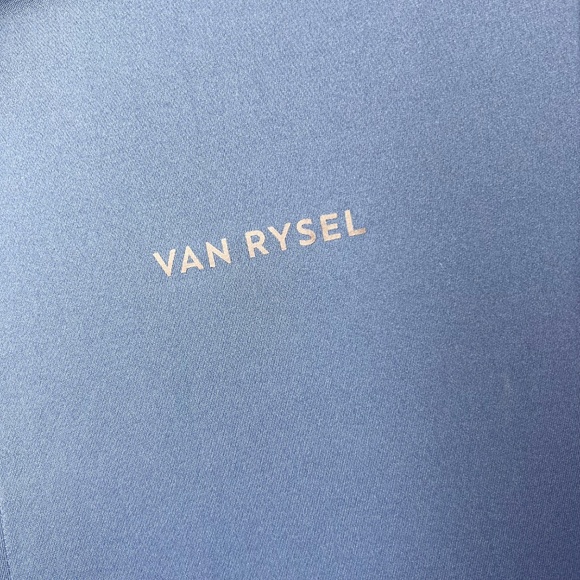 |•VAN RISEL•| Men's Short Sleeve Summer Road Bike Jersey - Endurance Blue/Grey M - Picture 6 of 16